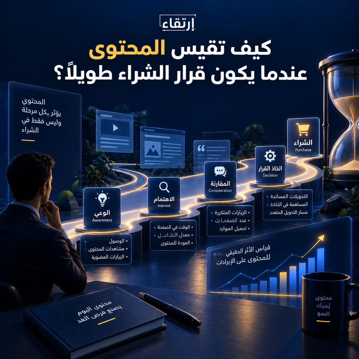 — كيف تقيس المحتوى عندما يكون قرار الشراء طويلًا؟